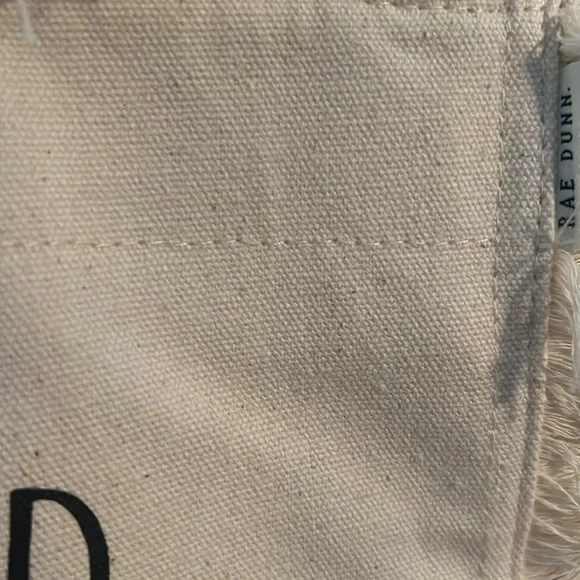 🆕 Rae Dunn SUMMER VIBES Fryed Edge 3 in 1 Tassel Beach Tote Bag - Picture 15 of 17